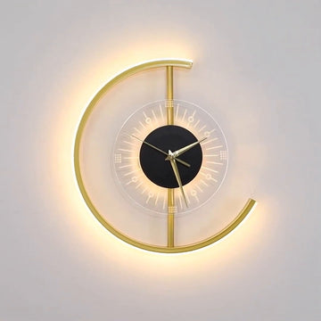 Silent Modern LED Wall Clock 2024 For Home Office Kitchen Living Room Bedroom